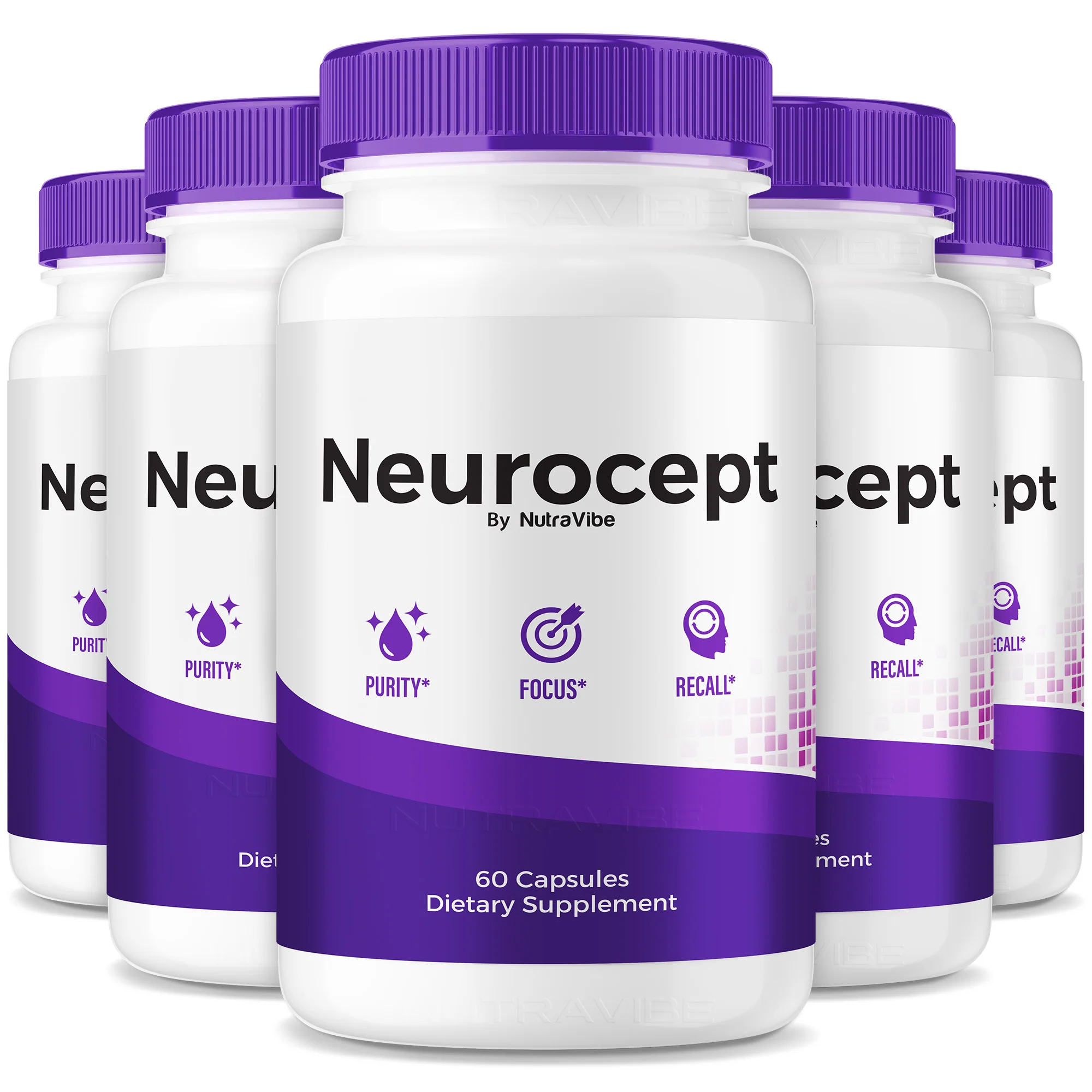 Neurocept 6 Bottles Oral Probiotic Supplement
